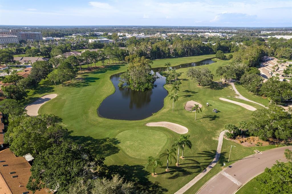 3309 Trophy Boulevard New Port Richey, FL 34655 - Photo 33 of 37 an aerial view of a house with outdoor space