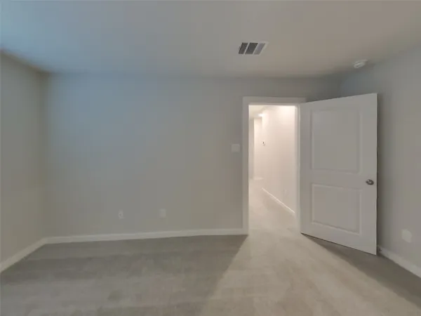 a view of empty room