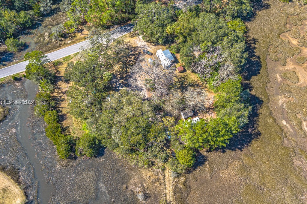 103 Palmetto Bluff Road Bluffton, SC 29910 - Photo 49 of 57 Aerial view of front of property.