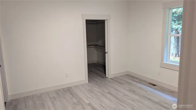 wooden floor in an empty room