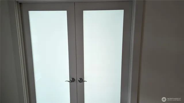 a view of front door