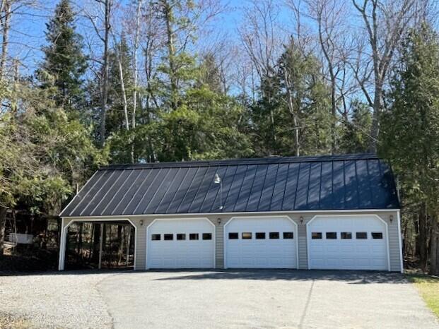 160 Pinkhams Cove Road Belgrade, ME 04917 - Photo 27 of 38 3-car garage/carport