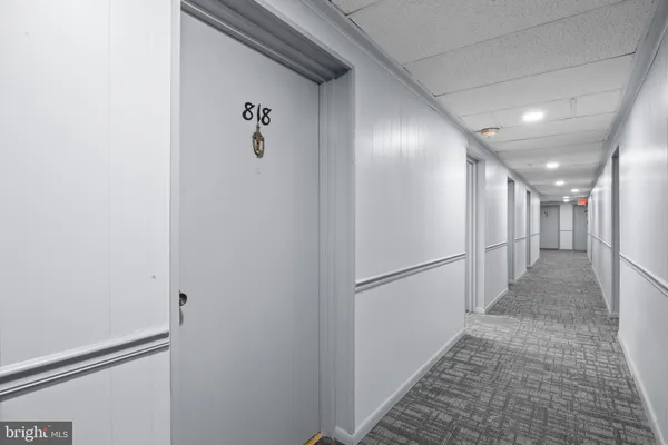 a view of a hallway