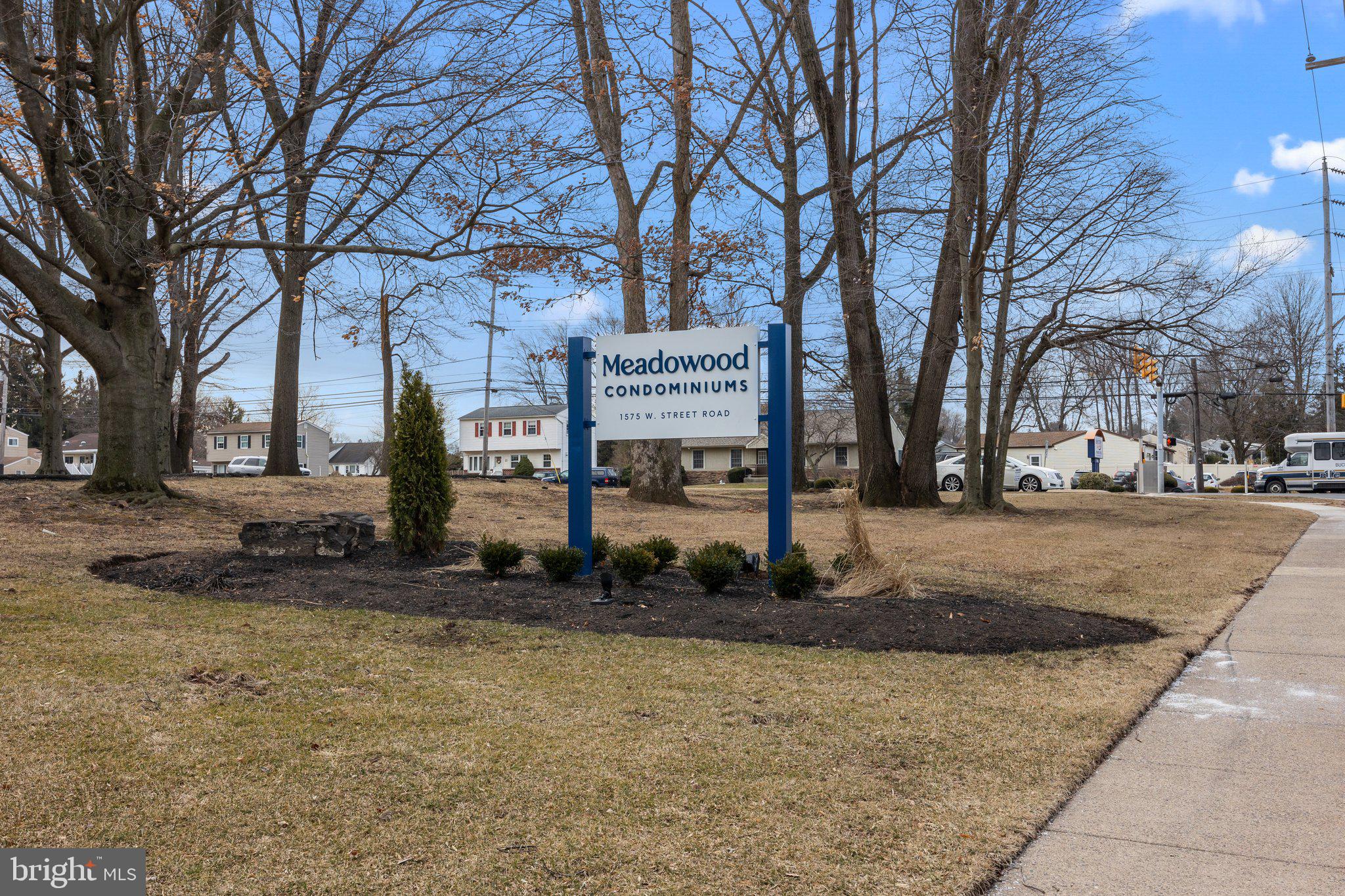1575 West Street Road, Unit 818 Warminster, PA 18974 - Photo 24 of 24 a sign on the side of a street