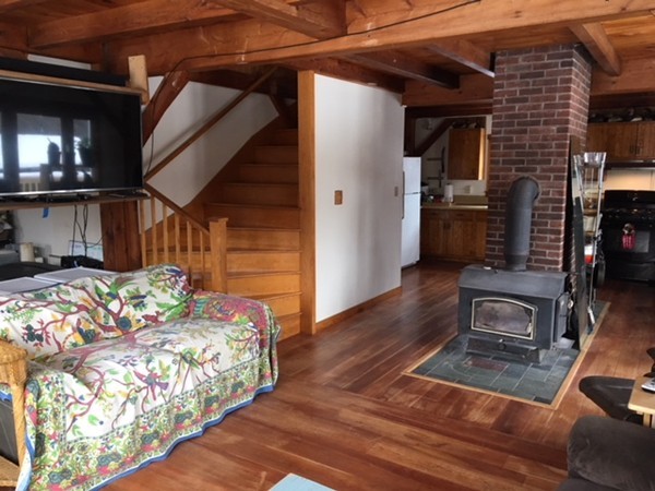 108 West Leyden Road Colrain, MA 01340 - Photo 8 of 30 a bedroom with bed and wooden floor