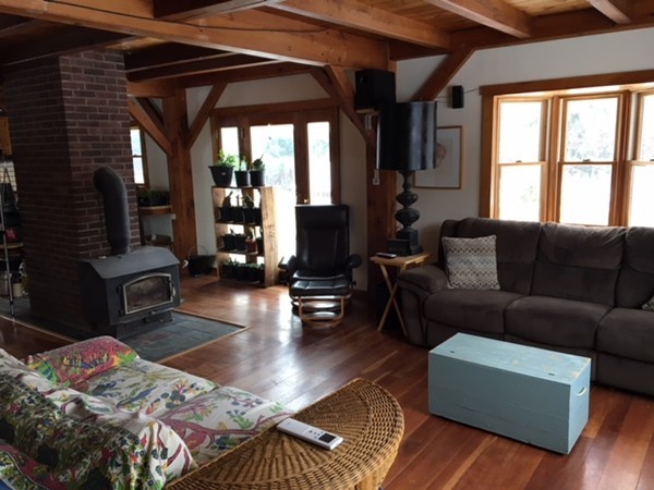 108 West Leyden Road Colrain, MA 01340 - Photo 9 of 30 a living room with furniture window and a table