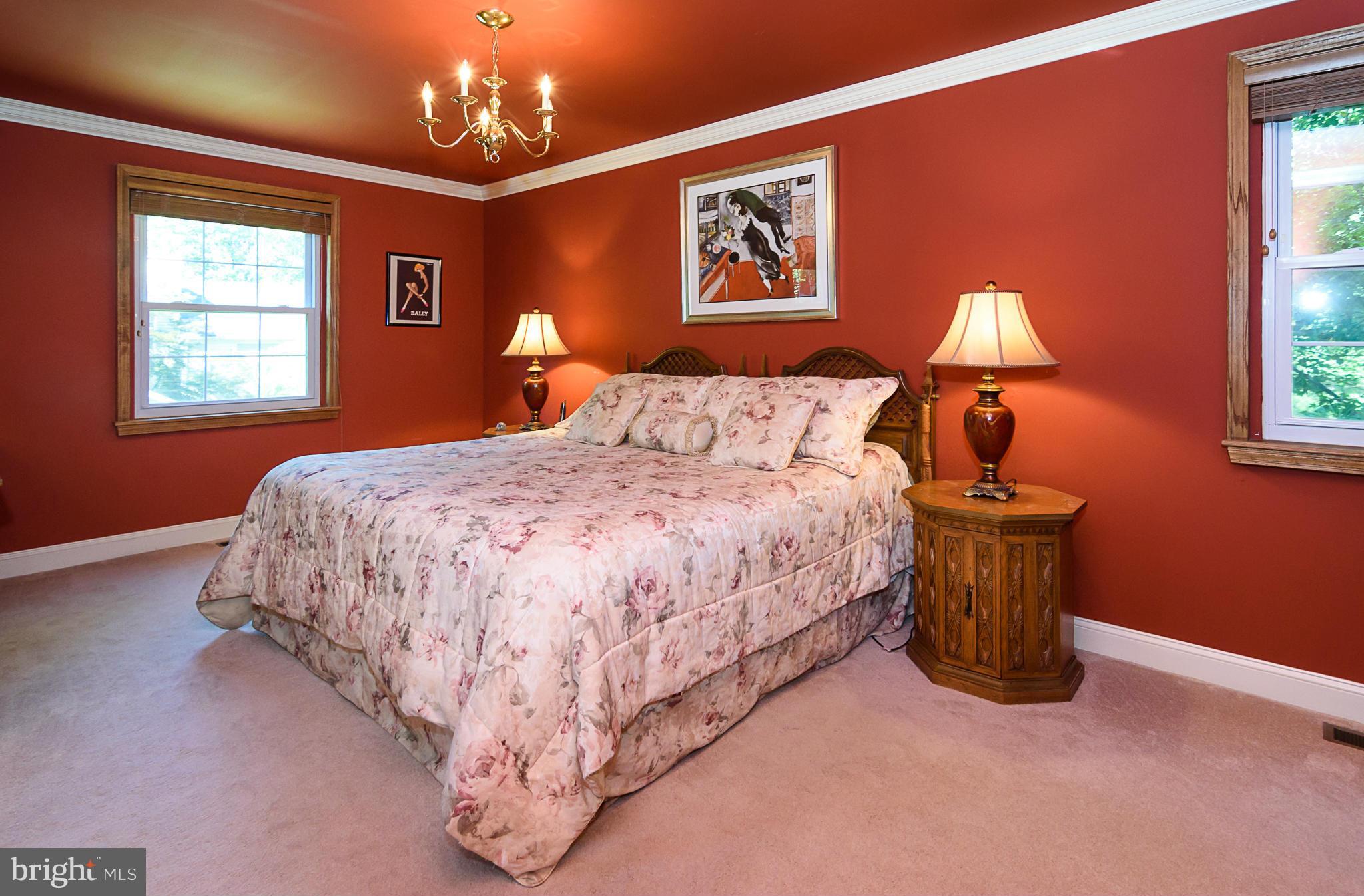 7355 Kindler Road Columbia, MD 21046 - Photo 16 of 30 Over-sized master bedroom with crown molding