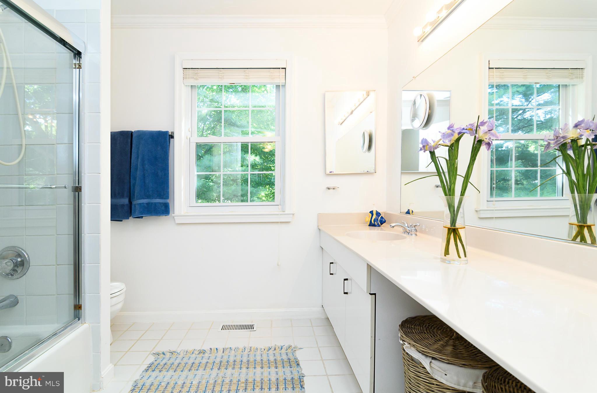 7355 Kindler Road Columbia, MD 21046 - Photo 21 of 30 Second floor bath with over-sized vanity
