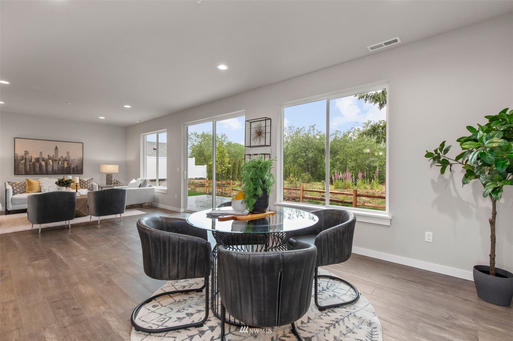 714 Stitch Road Lake Stevens, WA 98258 - Photo 8 of 40 a living room with furniture and a potted plant