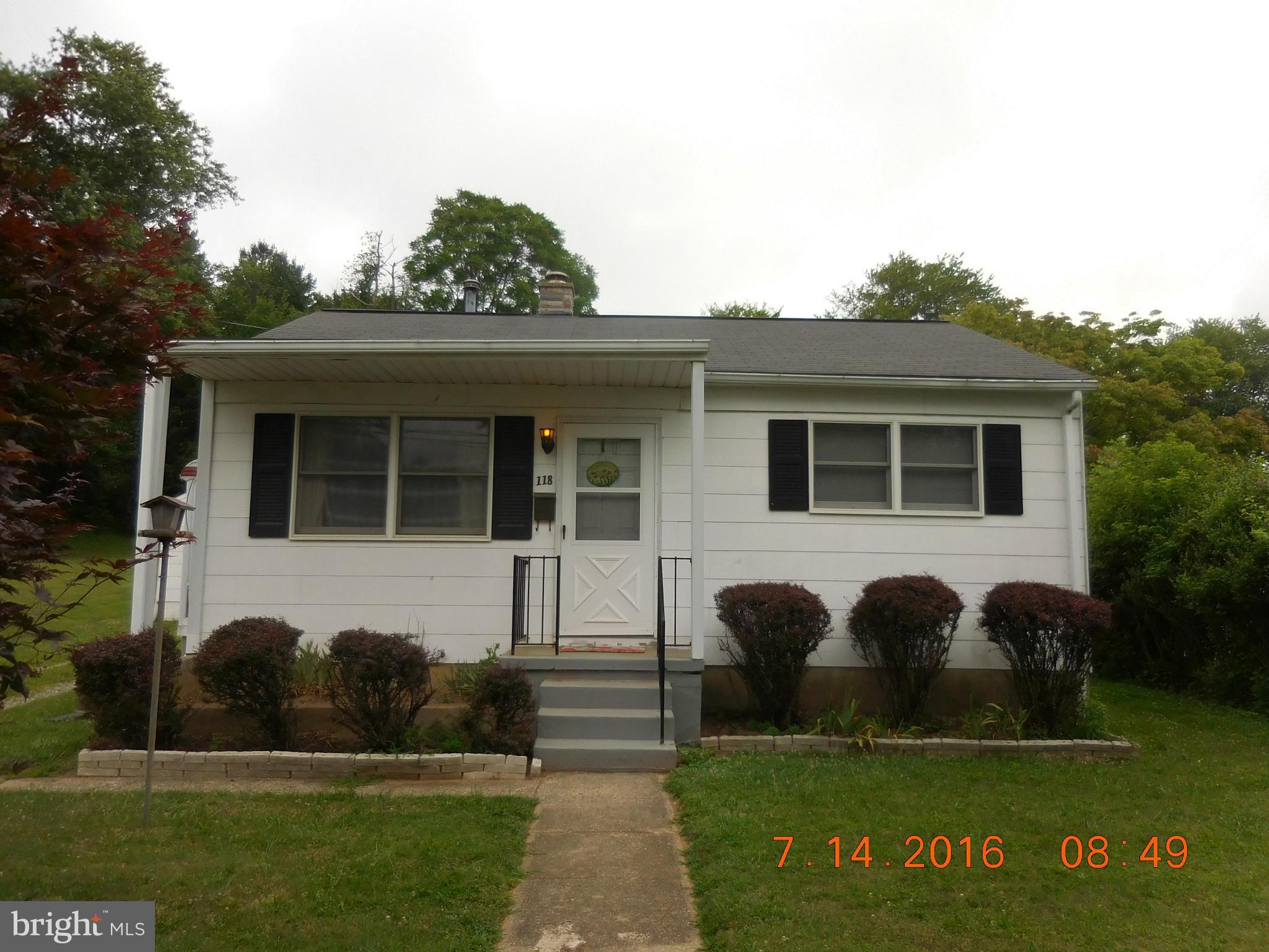 118 Wengate Road Owings Mills, MD 21117 - Photo 10 of 14 Exterior (Front)