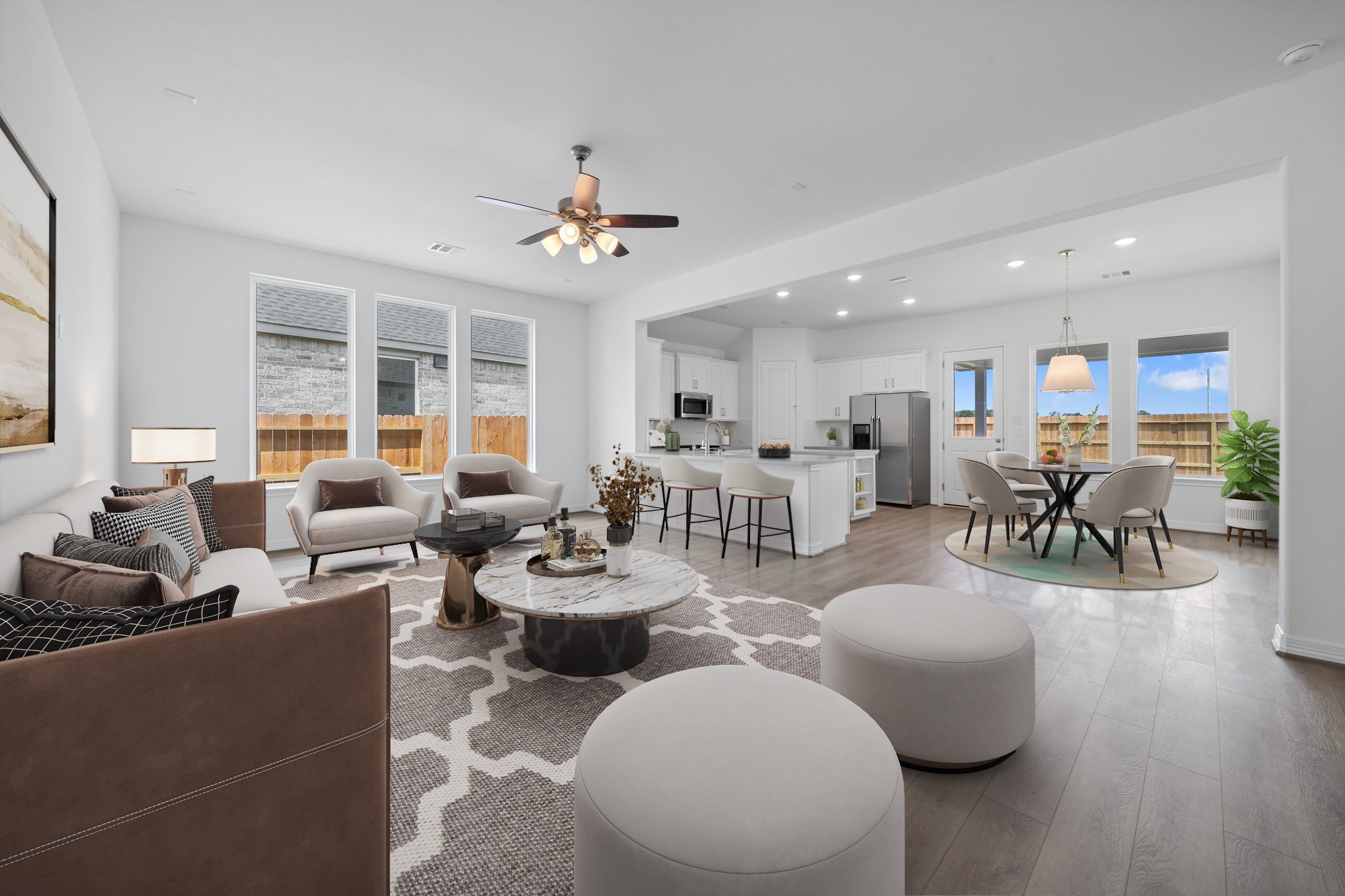 5019 Field Sparrow Lane Rosenberg, TX 77471 - Photo 9 of 19 Note: Sample product photo. Actual exterior and interior selections may vary by homesite. Photo may be virtually staged