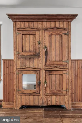 a view of front door