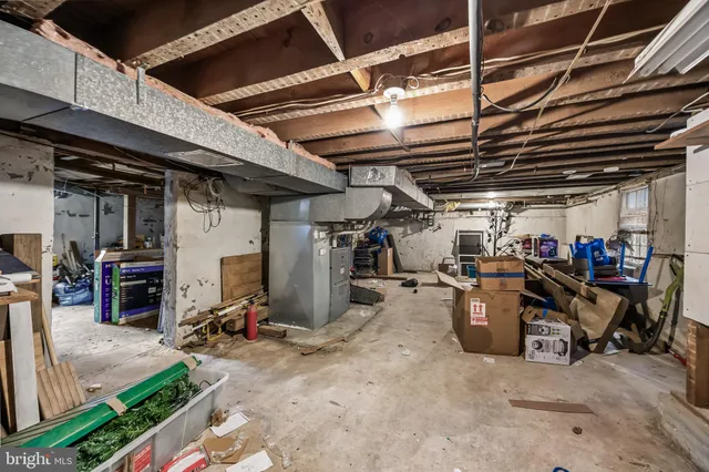 a view of a storage room with a lot of stuff