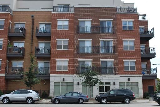 a cars parked in front of a building