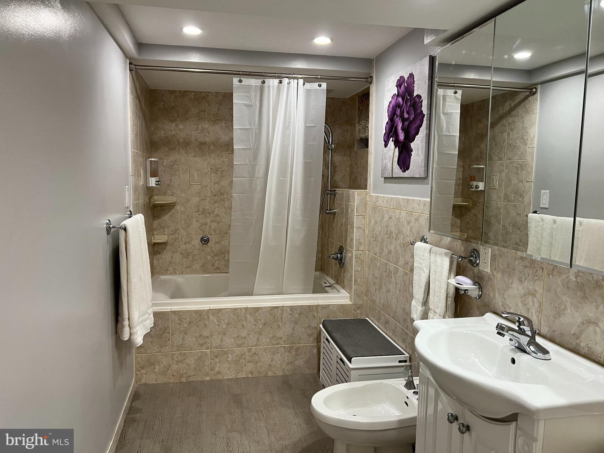 485 Leonard Road Huntingdon Valley, PA 19006 - Photo 19 of 28 Finished Lower Level Full Bath