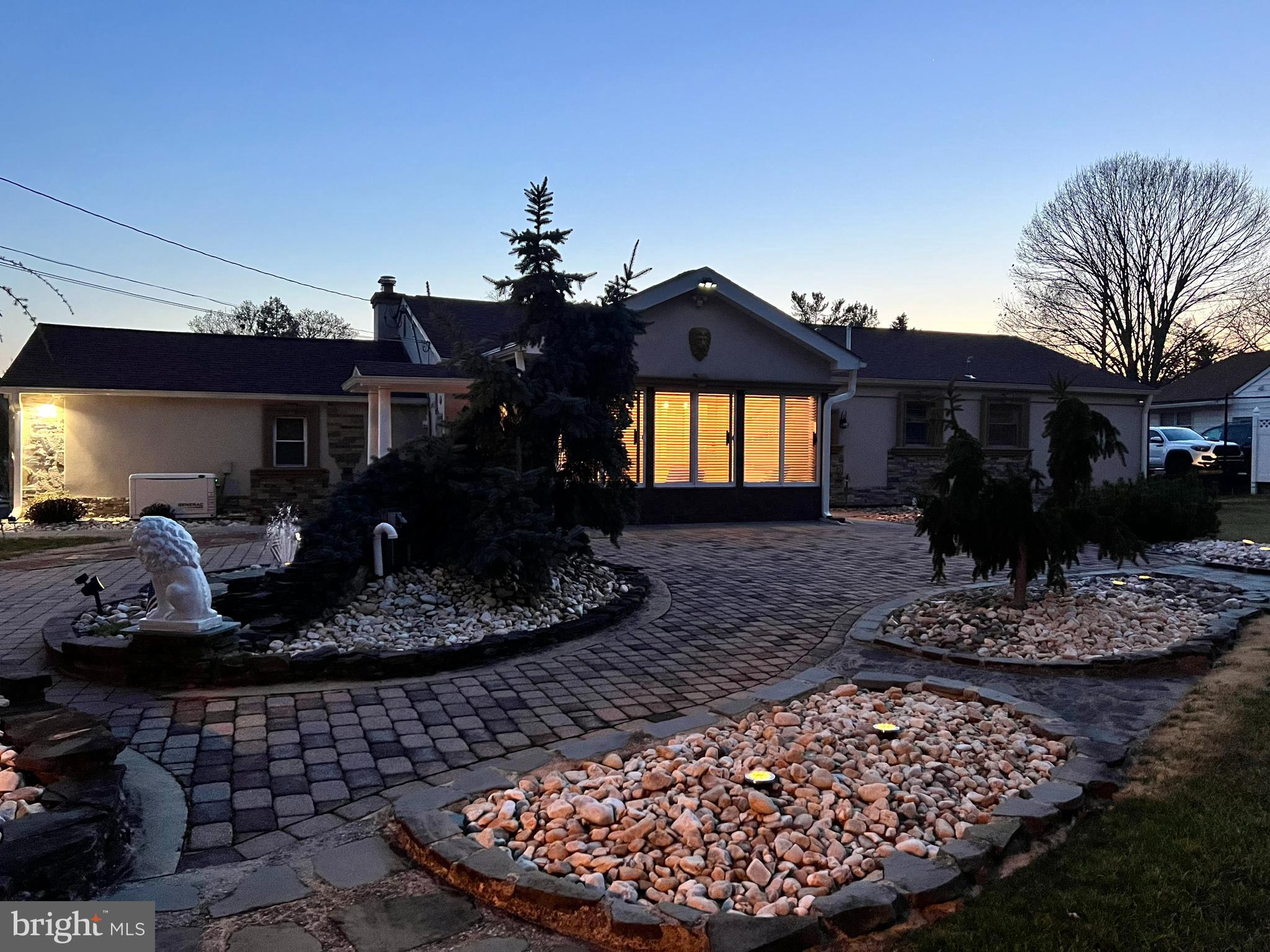 485 Leonard Road Huntingdon Valley, PA 19006 - Photo 28 of 28 Backyard at Night