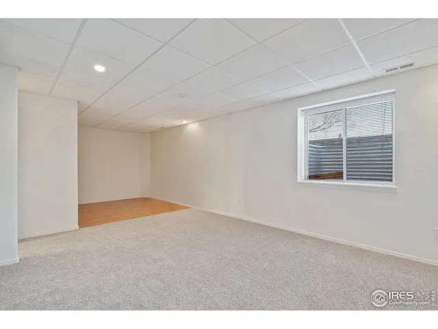 a view of empty room