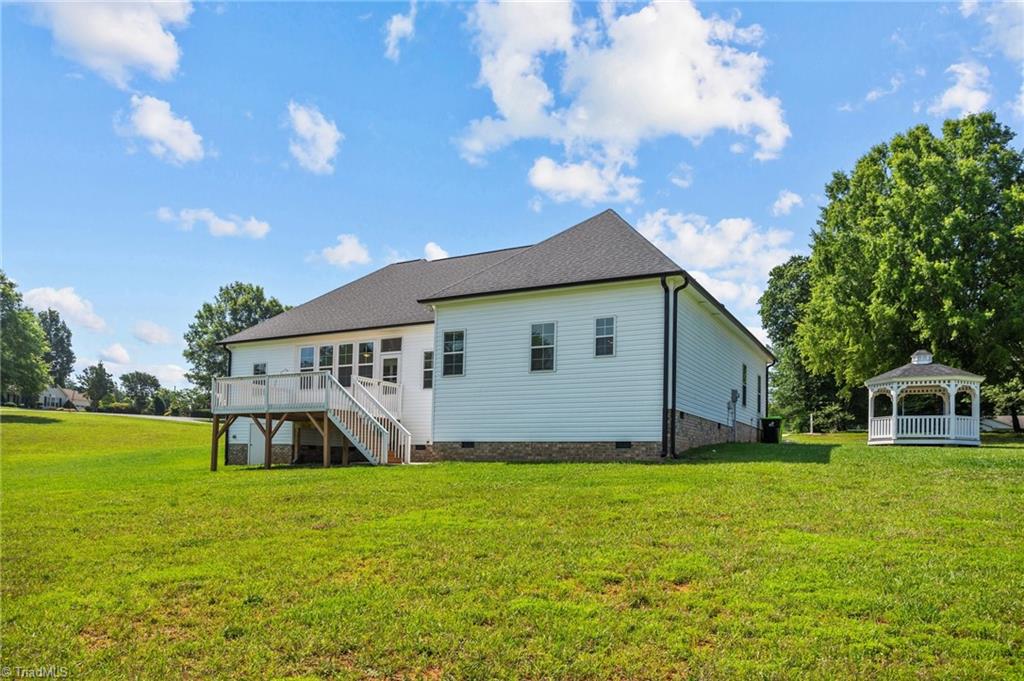 8900 Osage Road Stokesdale, NC 27357 - Photo 4 of 45 REAR VIEW