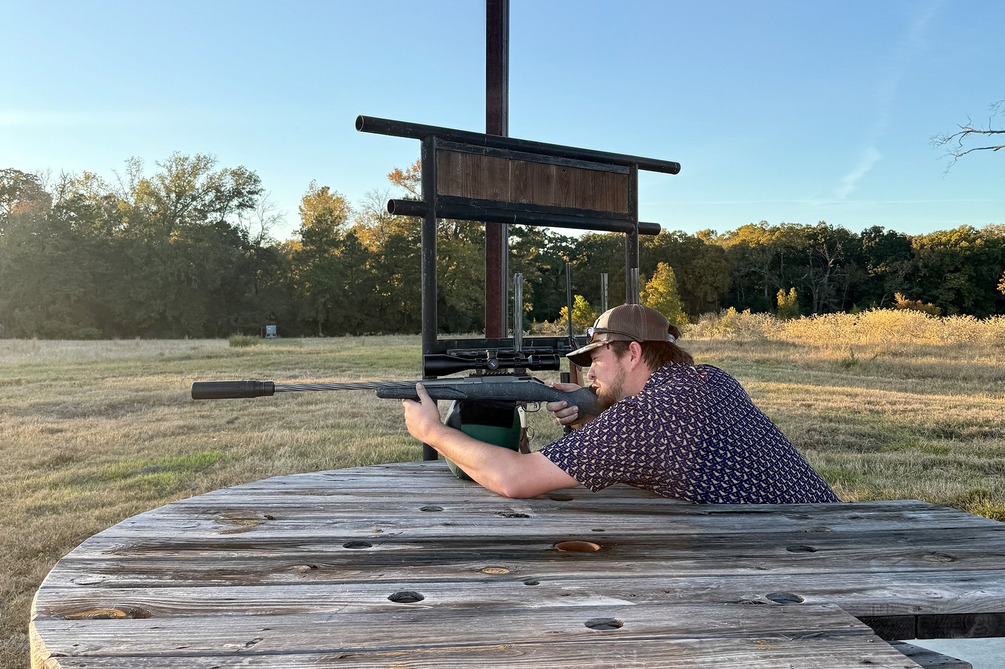 485 Fm 230 Trinity, TX 75862 - Photo 16 of 50 Shooting Table & Custom Gun Rack