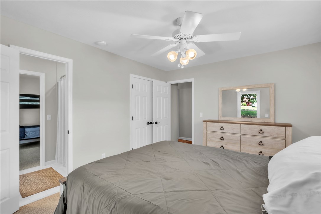 400 Arcadia Drive Anderson, SC 29621 - Photo 16 of 43 This serene bedroom offers a tranquil retreat with ample light and thoughtful design touches.