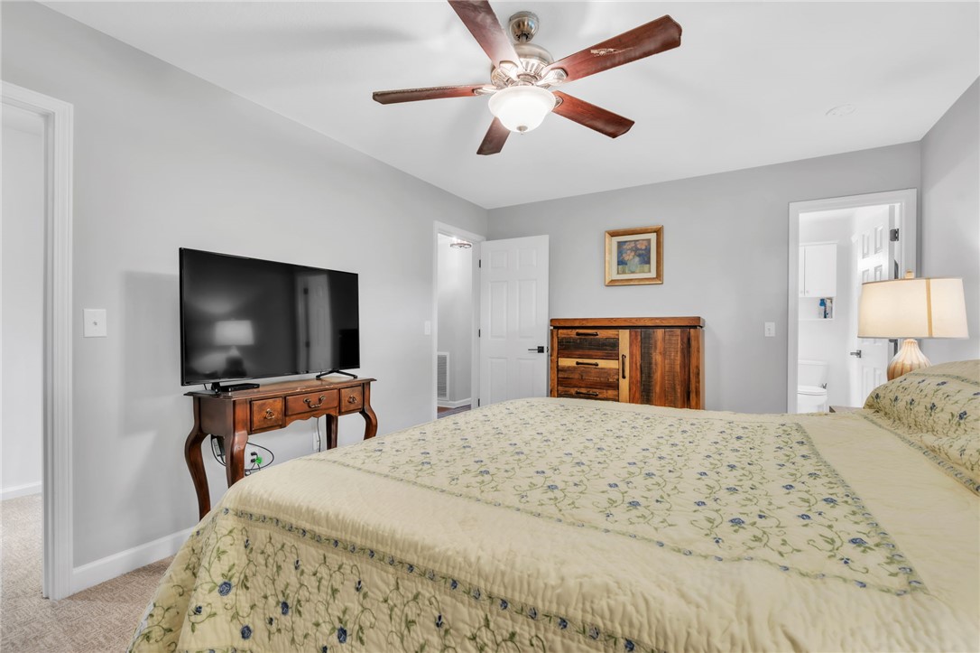 400 Arcadia Drive Anderson, SC 29621 - Photo 19 of 43 This spacious bedroom offers ample comfort and convenience, with an adjoining private bathroom.
