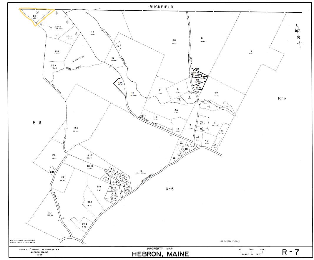 0 Brown Road South Paris, ME 04281 - Photo 2 of 2 Hebron R07 Lot 25