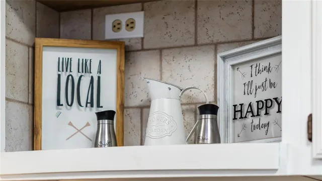 a view of front door