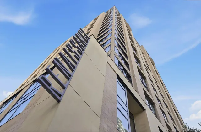 a view of a staircase