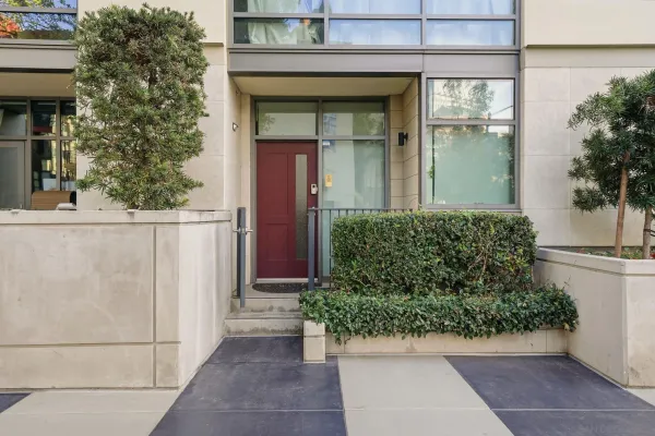 a house with a outdoor space