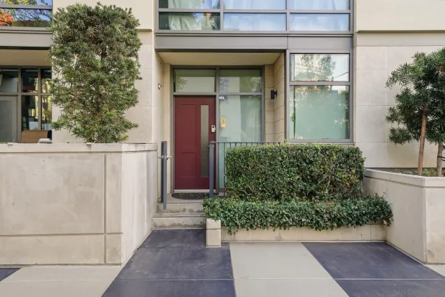 a house with a outdoor space