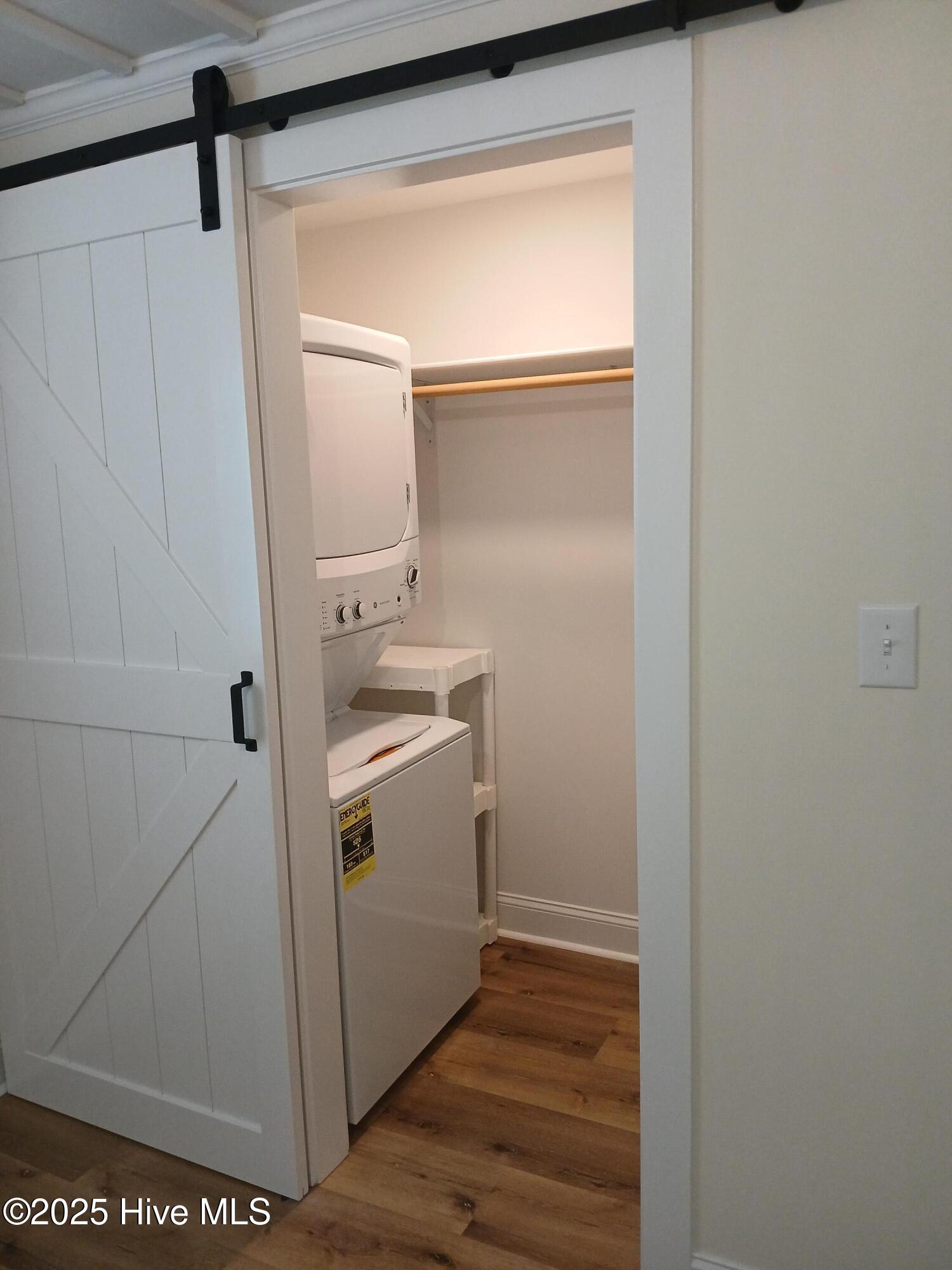 5501 Myrtle Grove Road, Unit B Wilmington, NC 28409 - Photo 5 of 9 5501 B Myrtle Bedroom Closet with Laundr