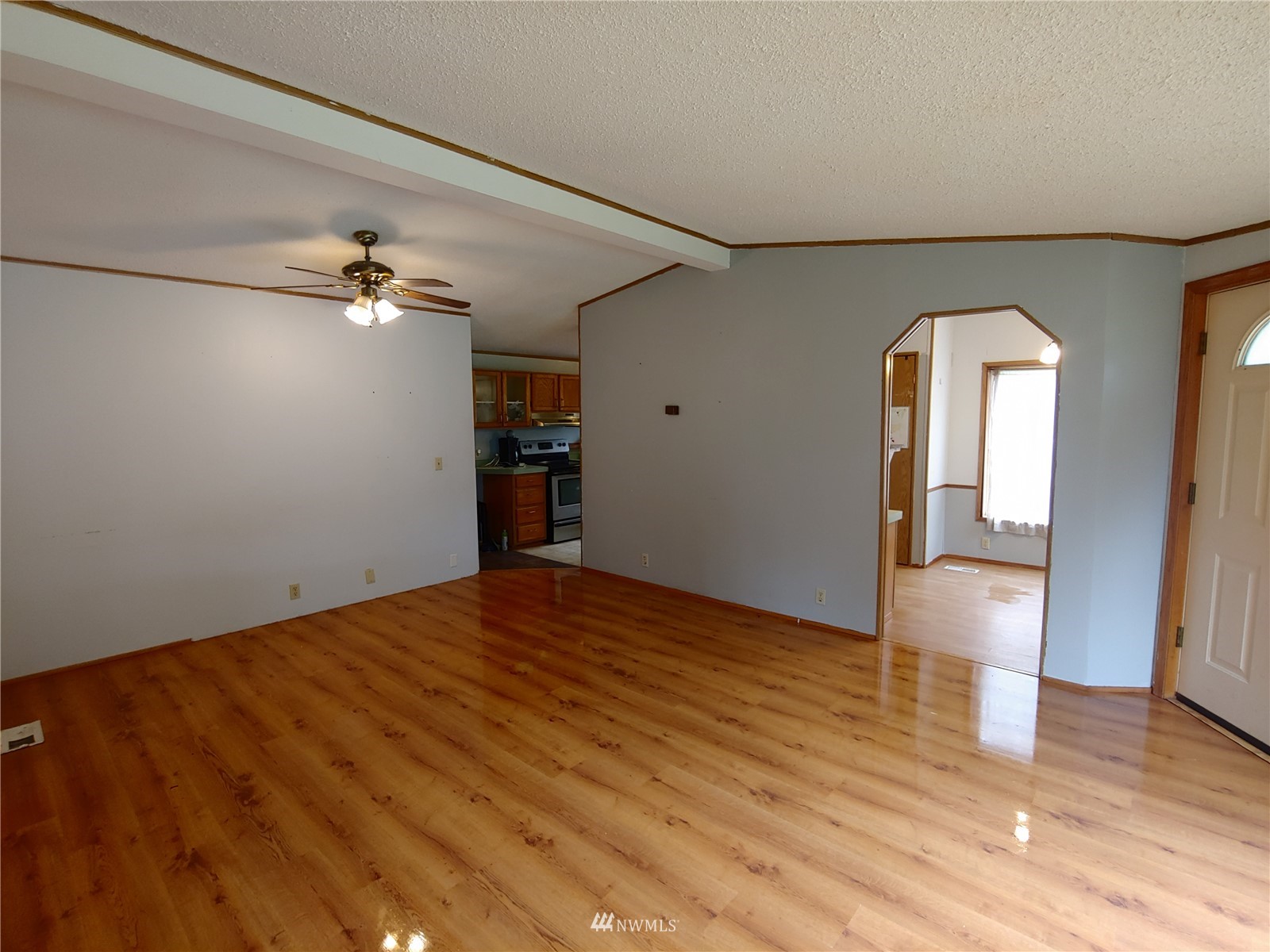 383 Bunker Creek Road Chehalis, WA 98532 - Photo 14 of 35 a view of empty room with wooden floor