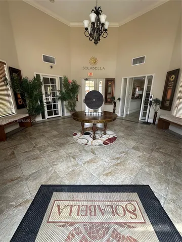 a view of a house with a patio