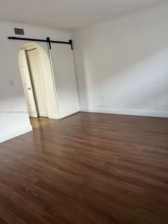 wooden floor in an empty room
