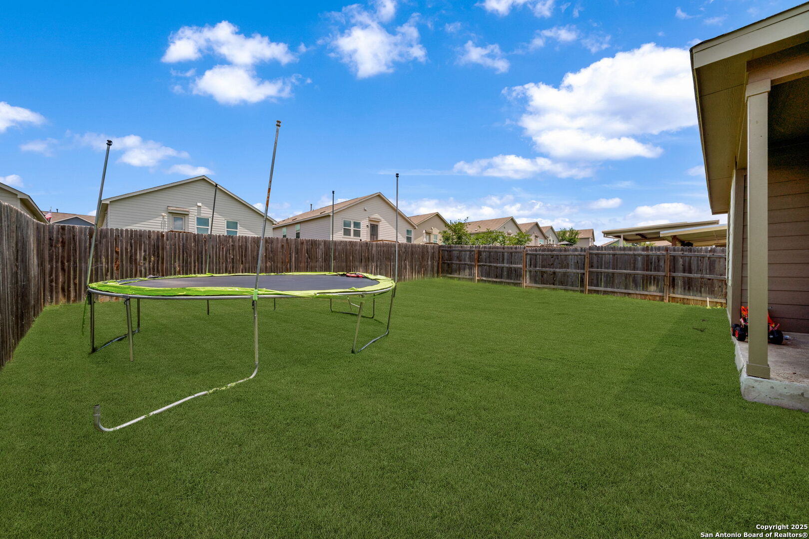 31646 Untrodden Way Bulverde, TX 78163 - Photo 26 of 36 a view of a house with a backyard