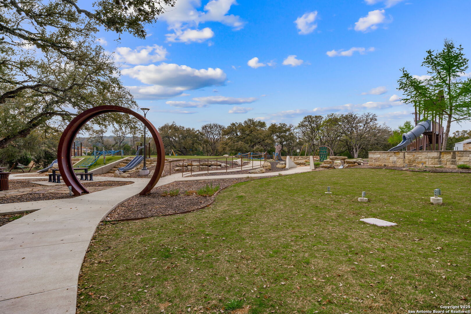 31646 Untrodden Way Bulverde, TX 78163 - Photo 30 of 36 a view of outdoor space with garden and trees