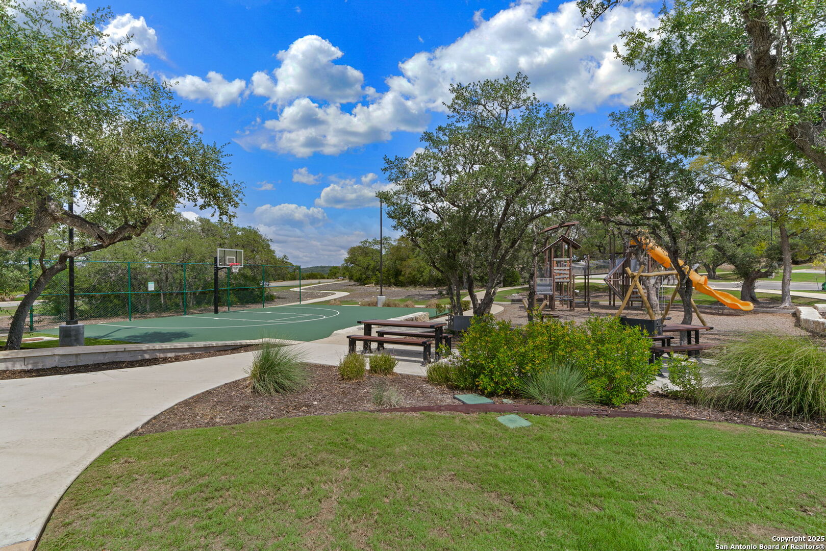 31646 Untrodden Way Bulverde, TX 78163 - Photo 36 of 36 a view of a park with large trees