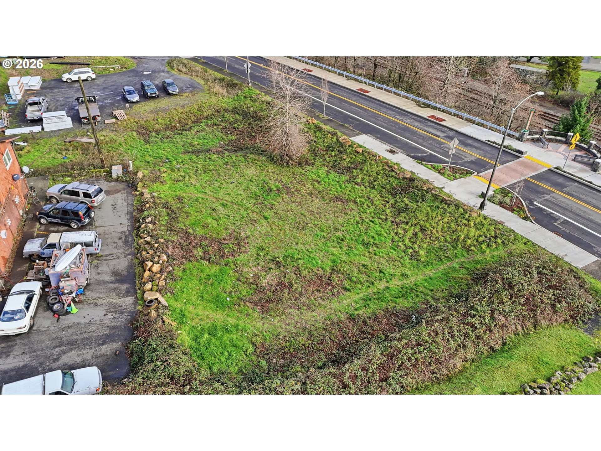 1st Street Stevenson, WA 98648 - Photo 12 of 18 a black and white photo of a green field