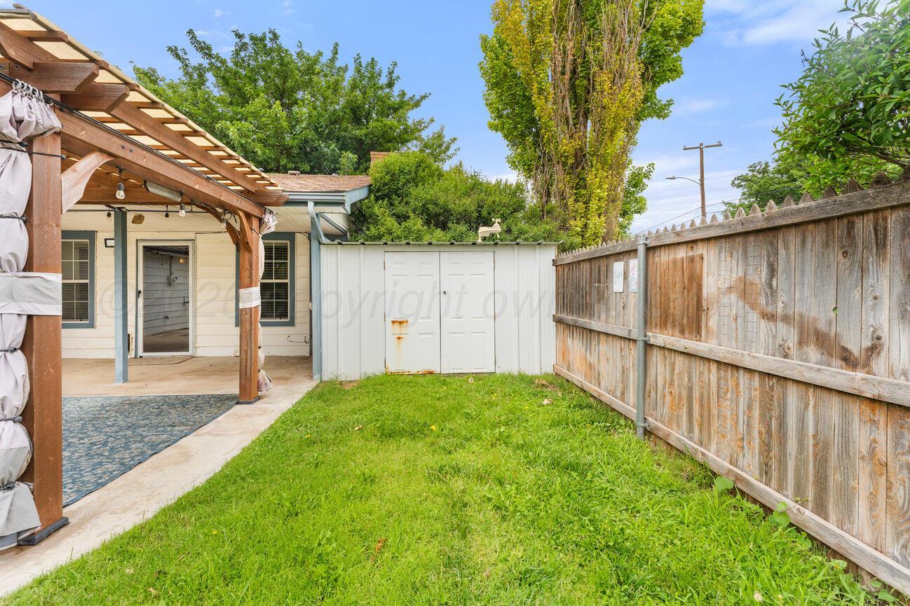 5201 South Milam Street Amarillo, TX 79110 - Photo 6 of 53 Backyard-5