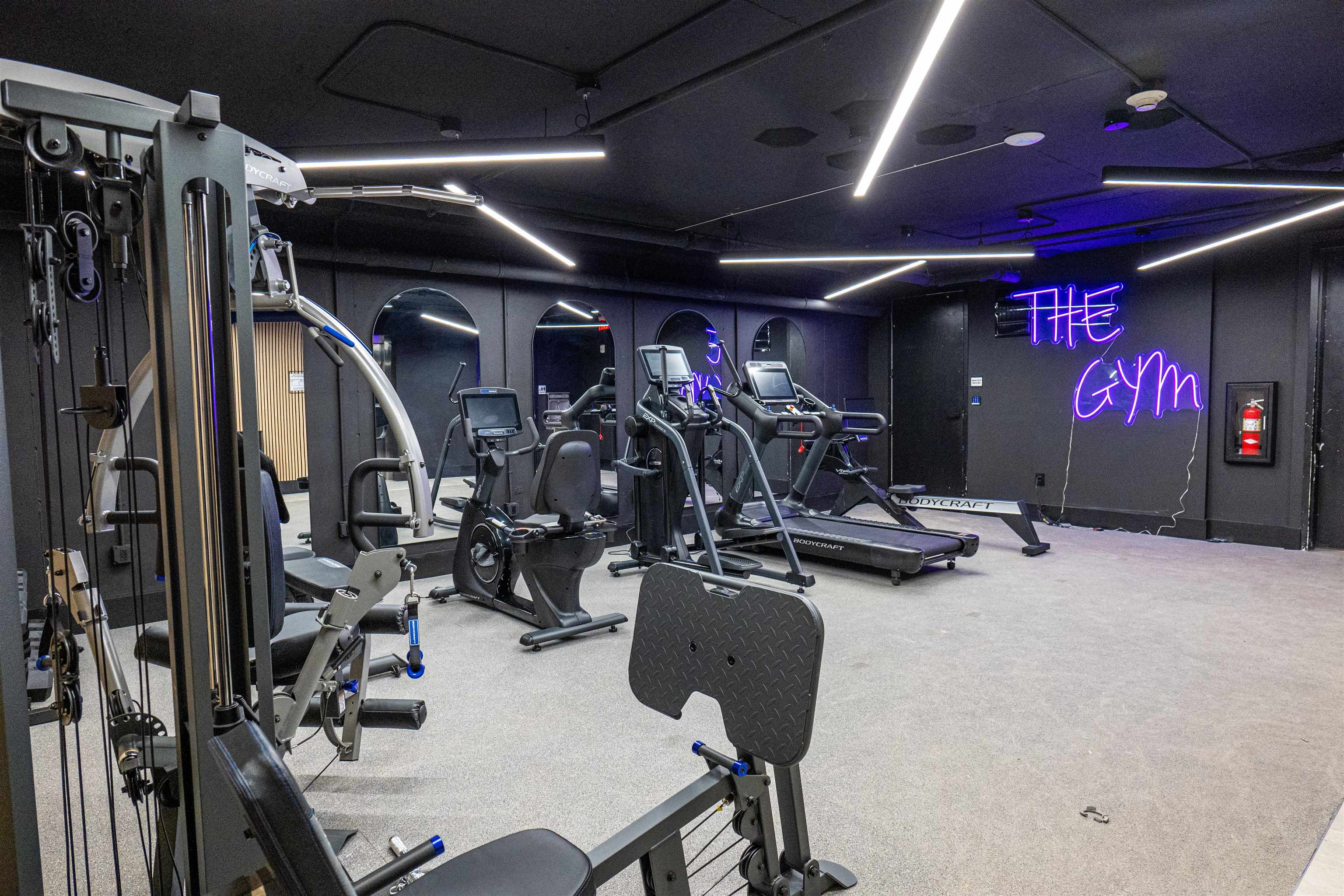 1722 Springfield Avenue, Unit 302 Maplewood, NJ 07040 - Photo 28 of 31 a view of a room with gym equipment
