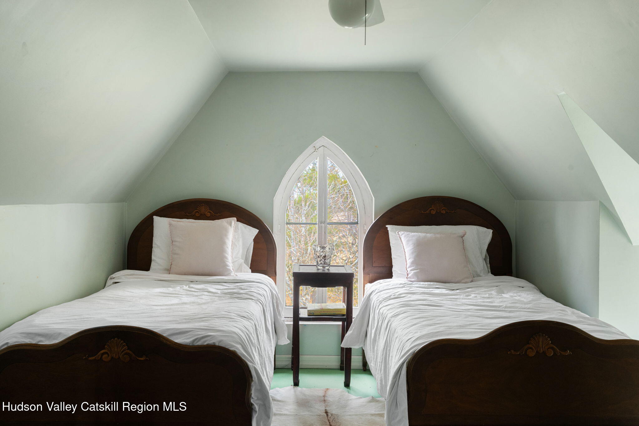 2125 Highway 385 Athens, NY 12015 - Photo 42 of 50 a bedroom with two beds and a large window