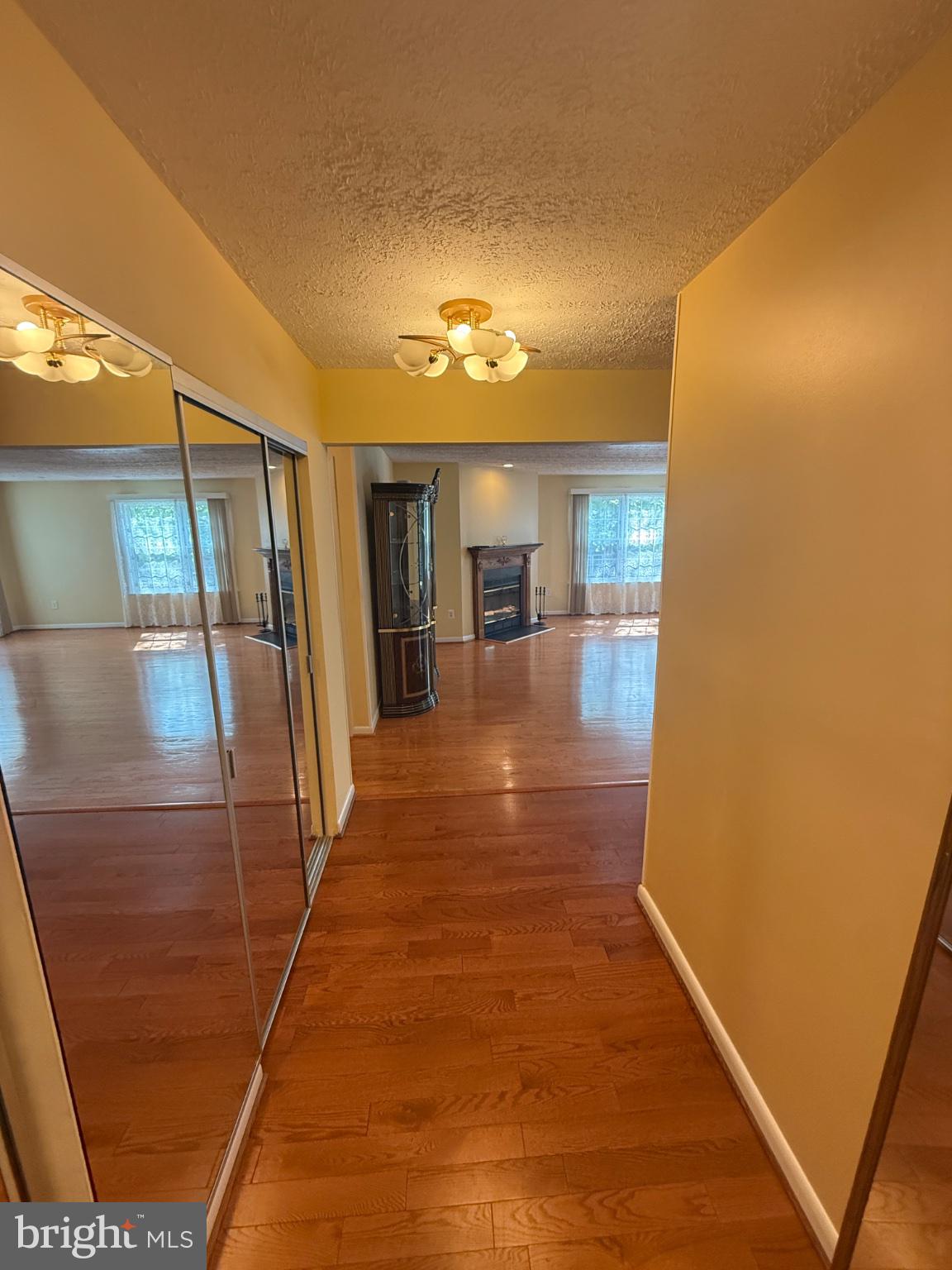 2101 Woodbox Lane, Unit B Baltimore, MD 21209 - Photo 5 of 21 Inviting hallway with warm tones.