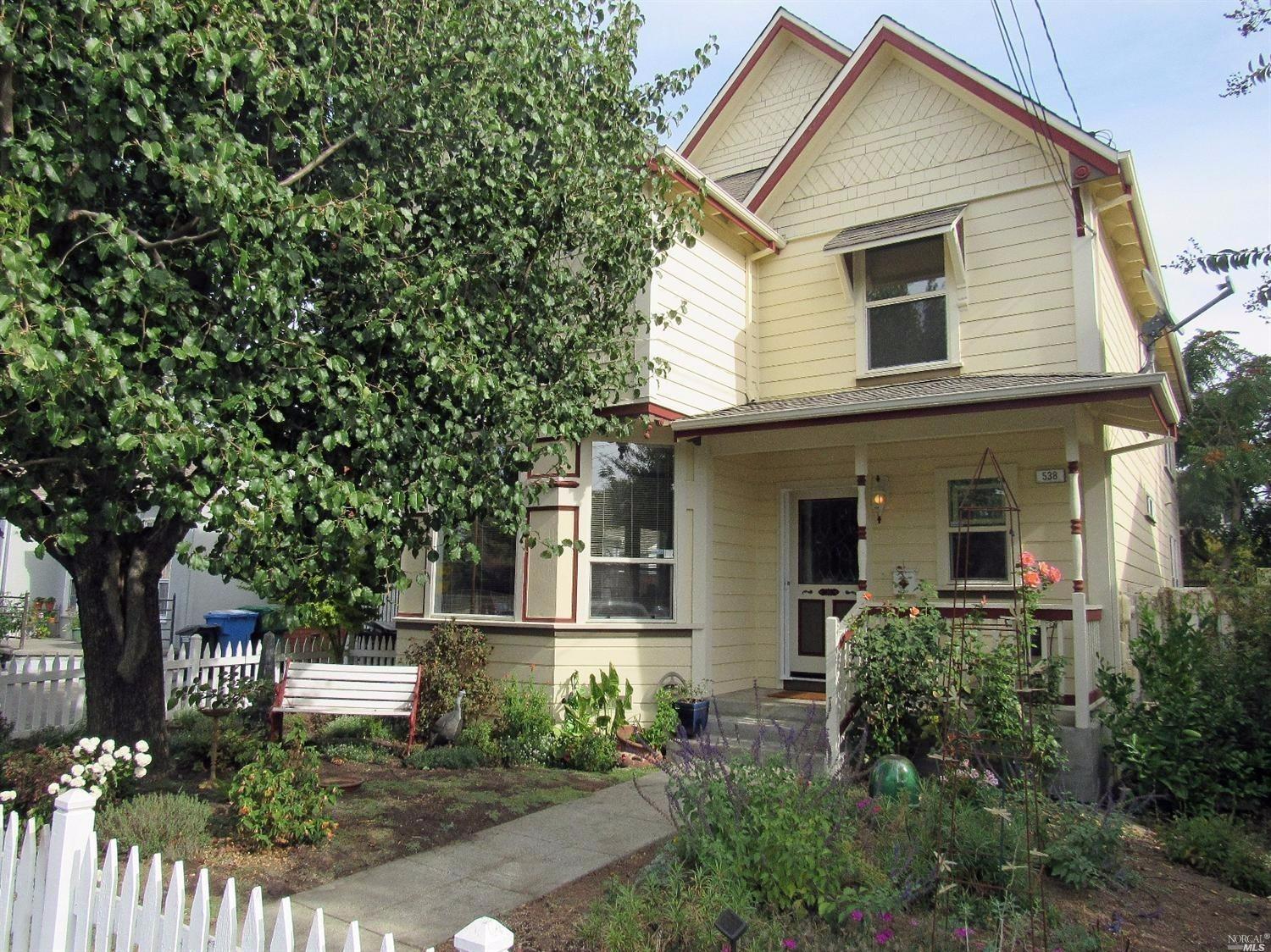 538 A Street Santa Rosa, CA 95401 - Photo 1 of 1 Classic turn-of-the-century styling. Completely renovated in 1992.