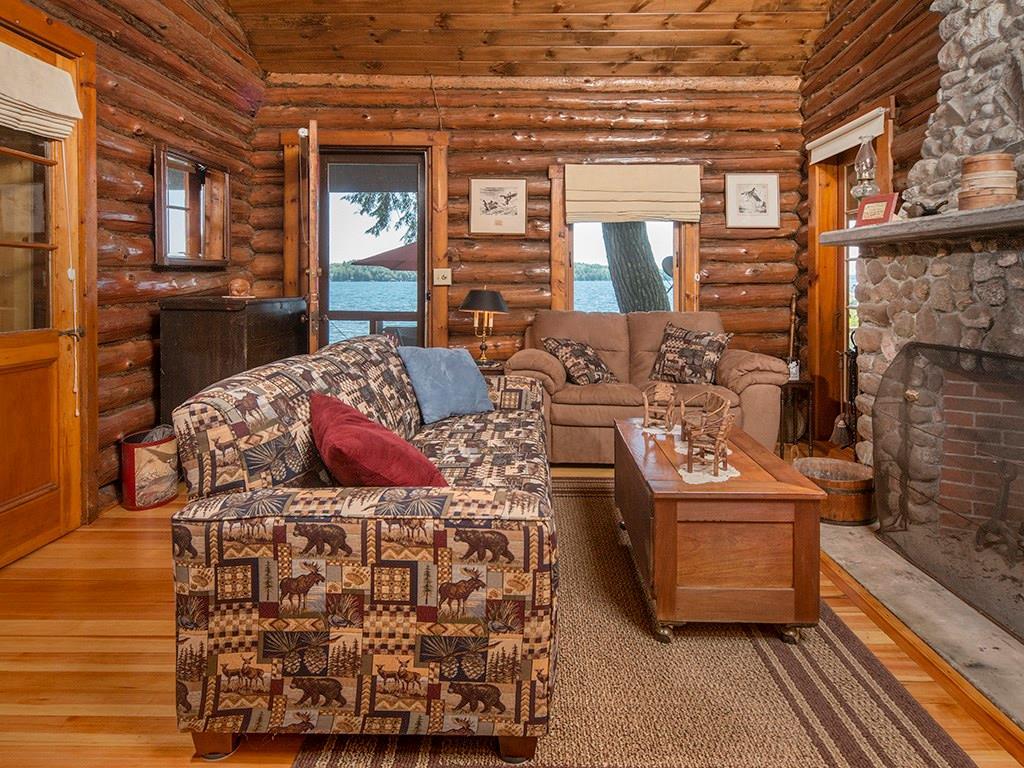 120 Marsh Lane Rome, ME 04963 - Photo 9 of 35 The Den and Living Room in the Main...