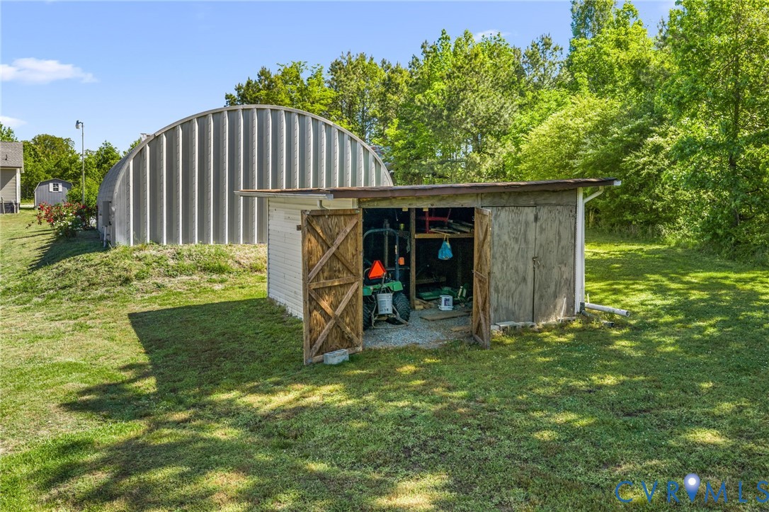 1450 Mt Prospect Road Laneview, VA 22504 - Photo 22 of 25 Additional Shed behind Quonset Hut.