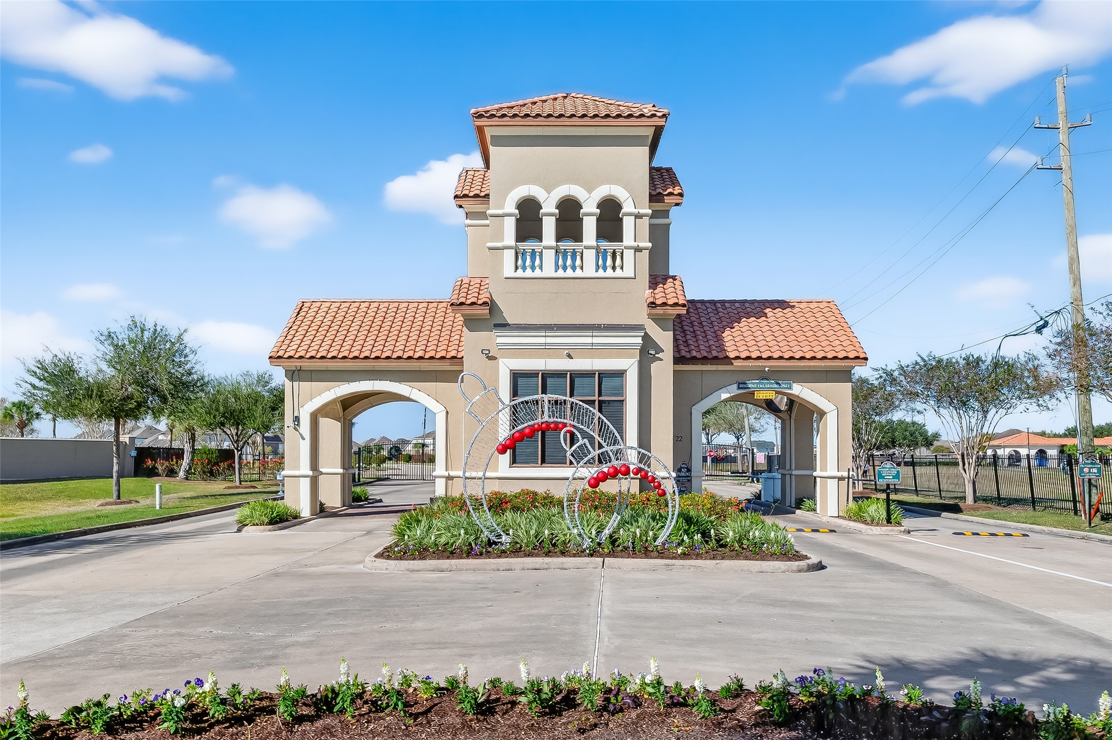 5 Lucas Chase Court Manvel, TX 77578 - Photo 44 of 50 Privacy and safety are prioritized with controlled subdivision access to this higher-end gated section of the community, welcoming you home in style.