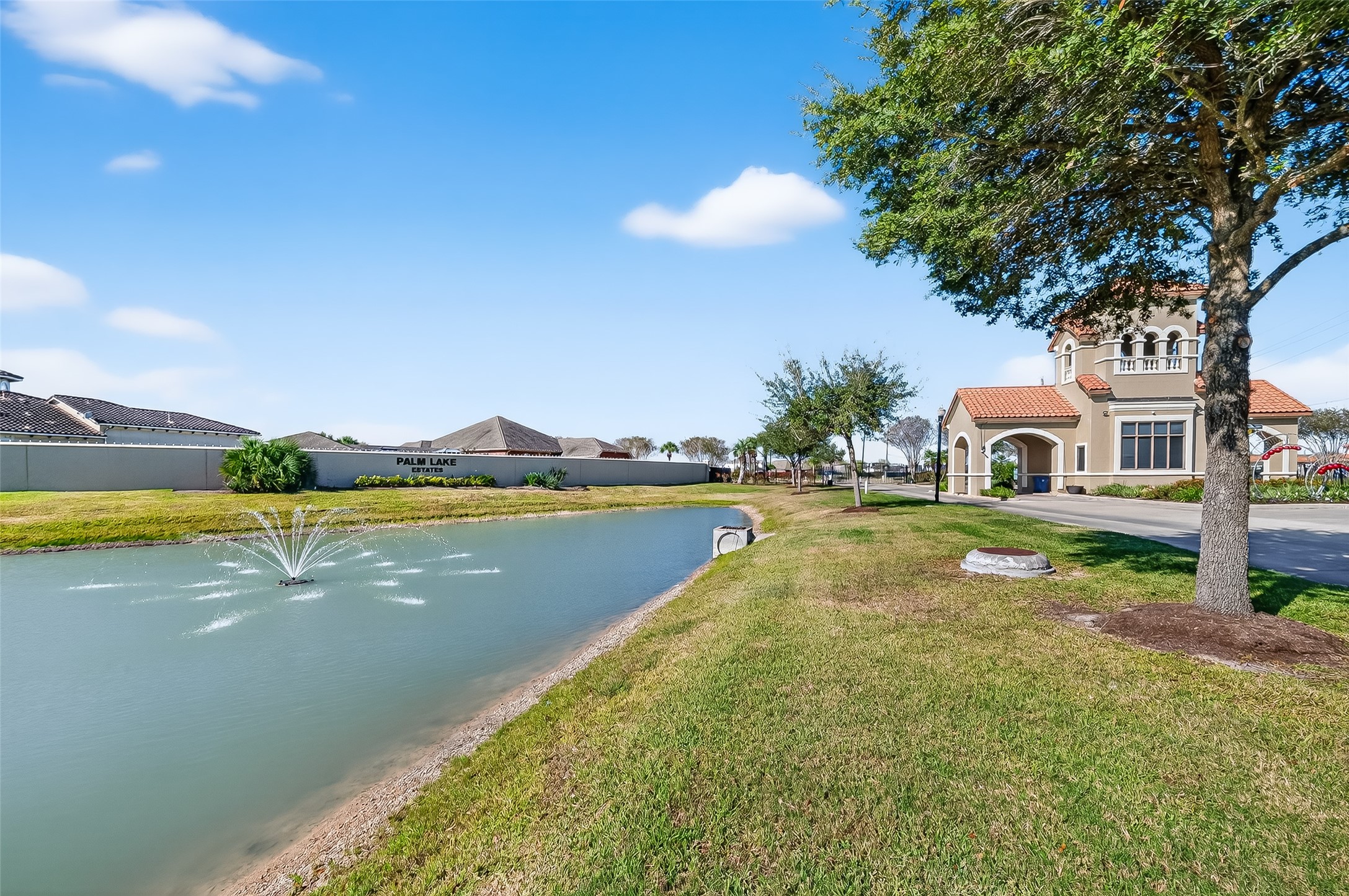 5 Lucas Chase Court Manvel, TX 77578 - Photo 45 of 50 The perfect backdrop! Start your morning along the scenic lakes and walking trails that weave throughout the community. This gated setting offers the tranquility you crave.