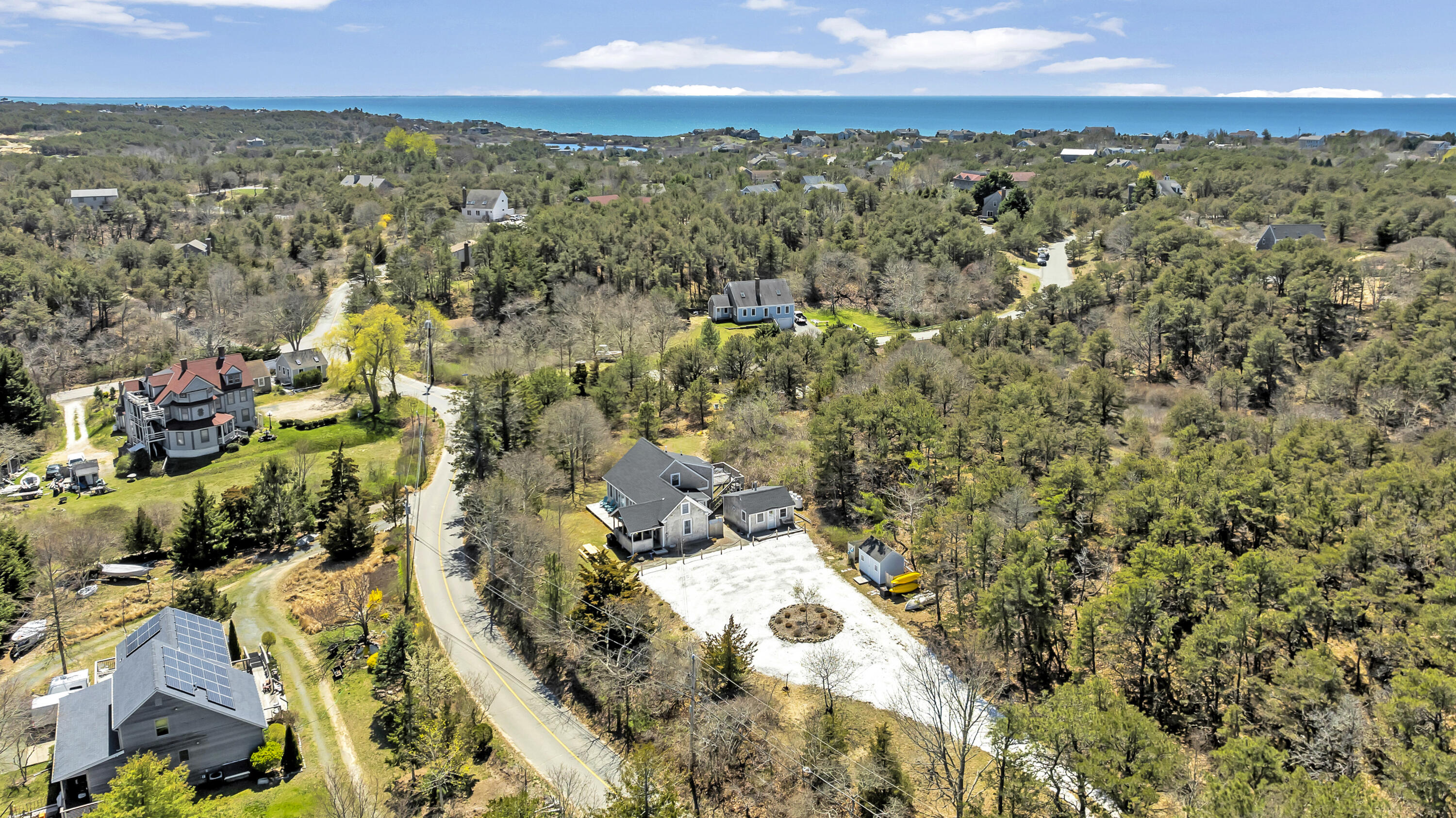 16 Hughes Road Truro, MA 02666 - Photo 2 of 50 a view of city and mountain