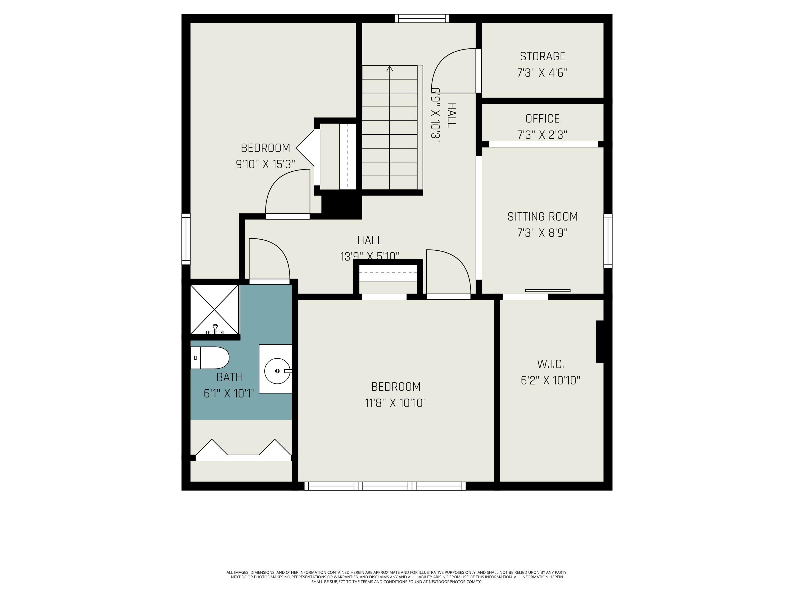 2520 Roys Avenue Southwest Wyoming, MI 49519 - Photo 31 of 32 Upper Level Floorplan
