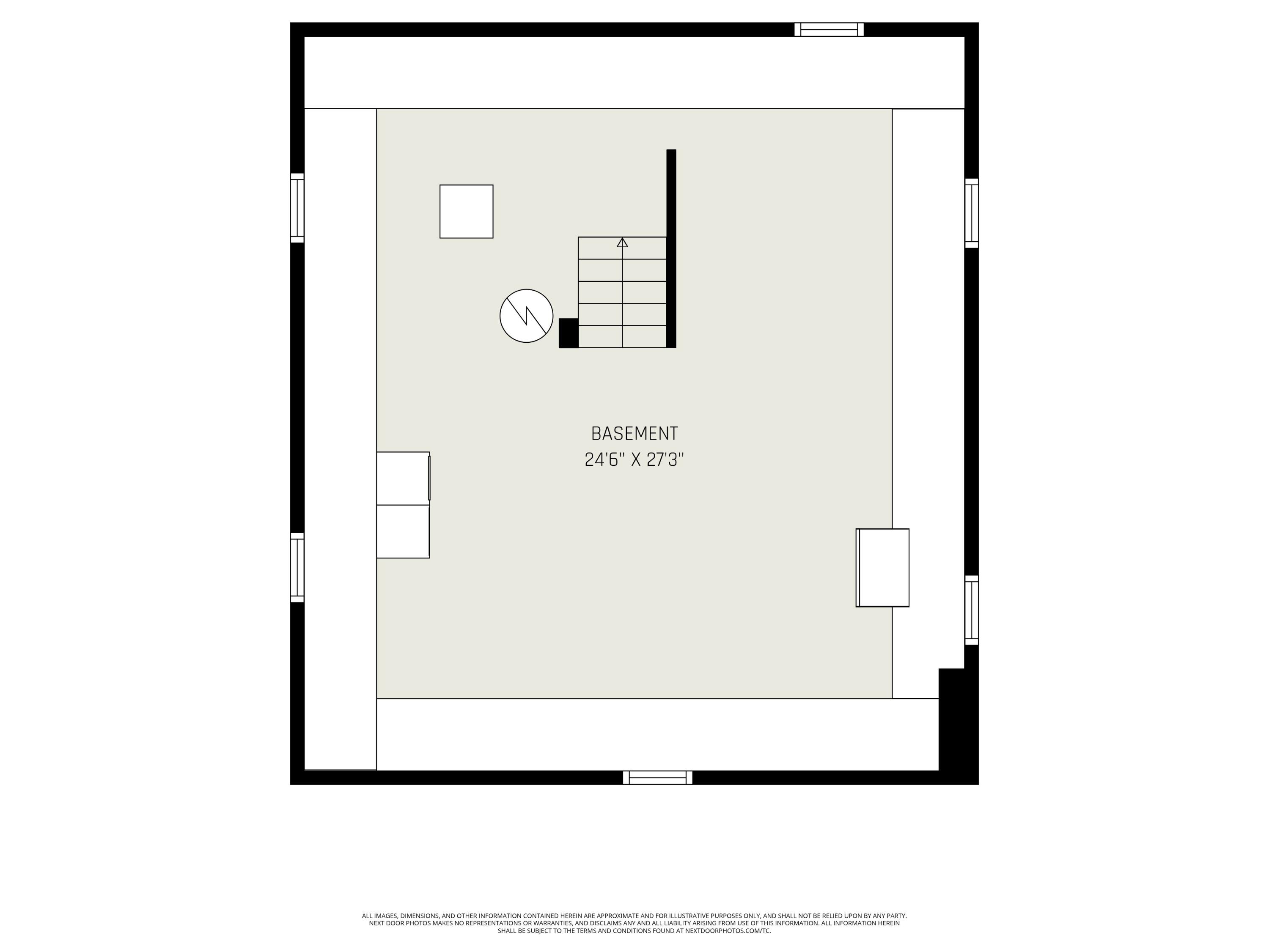 2520 Roys Avenue Southwest Wyoming, MI 49519 - Photo 32 of 32 Basement Floor Plan